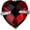 January - Garnet, variant on Personalized Heart Crystal Cremation Urn Necklace Jewelry For Ashes Human Pet Remains Funeral Casket Locket Engraving with Free Funnel Kit Gift Box Ship Next Day! [January - Garnet]