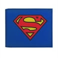 thumbnail image 1 of Superman Symbol on Blue Bi-Fold Wallet, 1 of 4