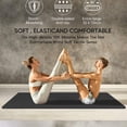 thumbnail image 6 of Yoga Mat Non Slip TPE Extra Wide Yoga Mat with Alignment Mark, 72"L x 32"W x 0.32"/0.24"Th , Anti-Tear Exercise Mat with Carrying Strap and Bag, Workout Mats for Yoga, Pilates, 6 of 10