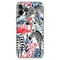 thumbnail image 2 of DesignSkinz Tropical Flamingo and Zebra Jungle Full-Body Skin Decal Wrap Cover for iPhone 12 Pro Max, 2 of 9