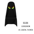 thumbnail image 2 of Halloween Ghost Chair Covers, 47 x 79 Inches Spooky Face Sign for Halloween Party Home Dining Room Office Decor, 2 of 5