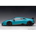 thumbnail image 5 of Lamborghini Huracan Performante Blu Glauco / Solid Blue with Black Wheels 1/12 Model Car by Autoart, 5 of 11