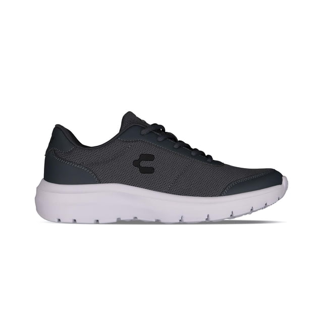 Tenis CHARLY Hombre Comodo Malla Caballero gris 25