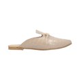 thumbnail image 2 of Flat Mule Tipo Mocasín Puntal Para Mujer Color Drillo Nude Platonia  TERRANOVA-02-NUDE, 2 of 5
