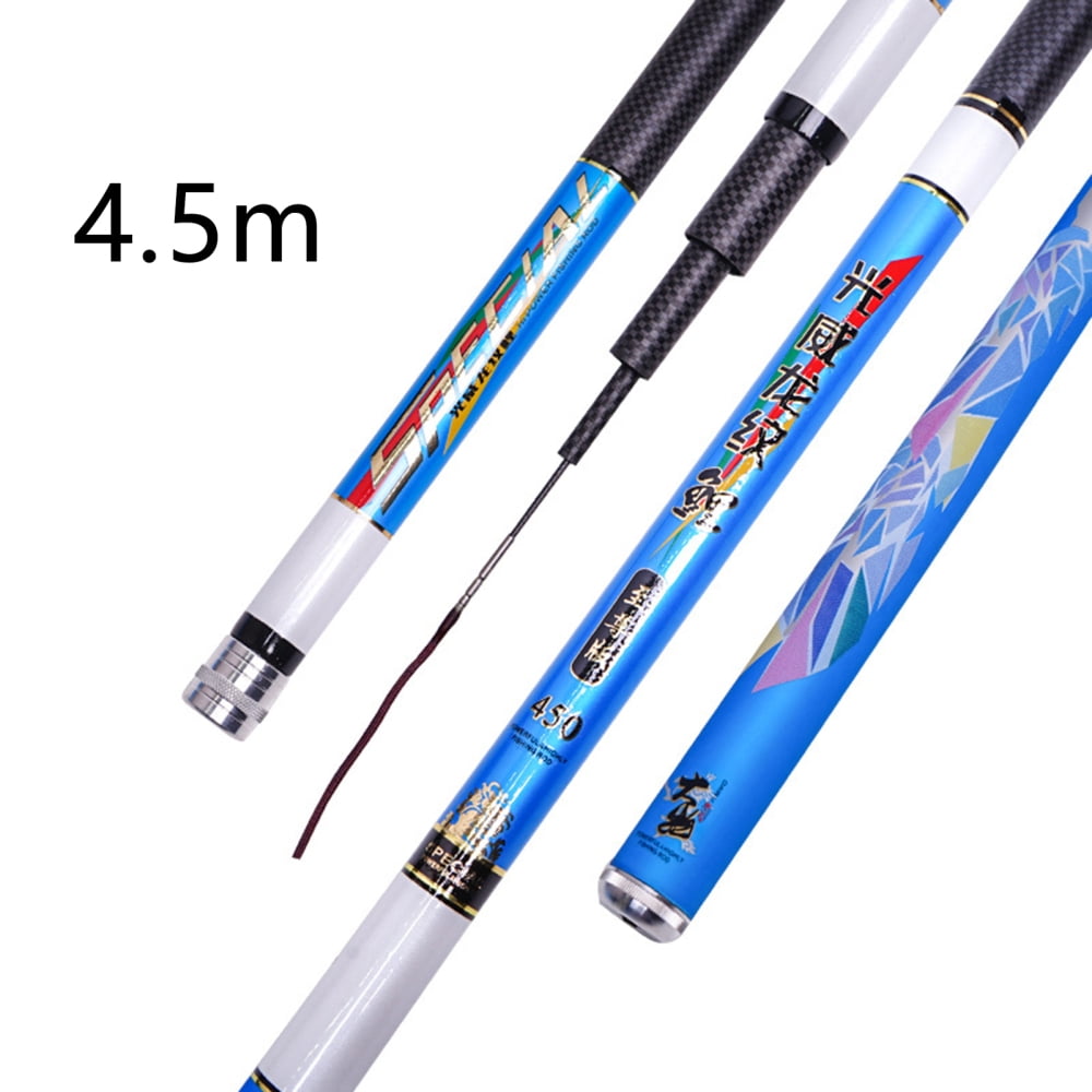 Full Paint Coating Fishing Pole Lightweight And Portable Fishing Pole