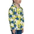thumbnail image 3 of Lsque Lilies Flowers Patten Youth Hoodie Sweatshirt Pullover with Kangaroo Pocket Boys and Girls Hoodie Warm Hoodie for Kids-X-Large, 3 of 6