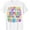 White-4, variant on Hispanic Heritage Month National Latino Countries Flags T-Shirt