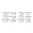 thumbnail image 4 of Recipiente hermético para alimentos Bewildely Tapa hermética Blanco lechoso 6 piezas 2Conjunto, 4 of 6