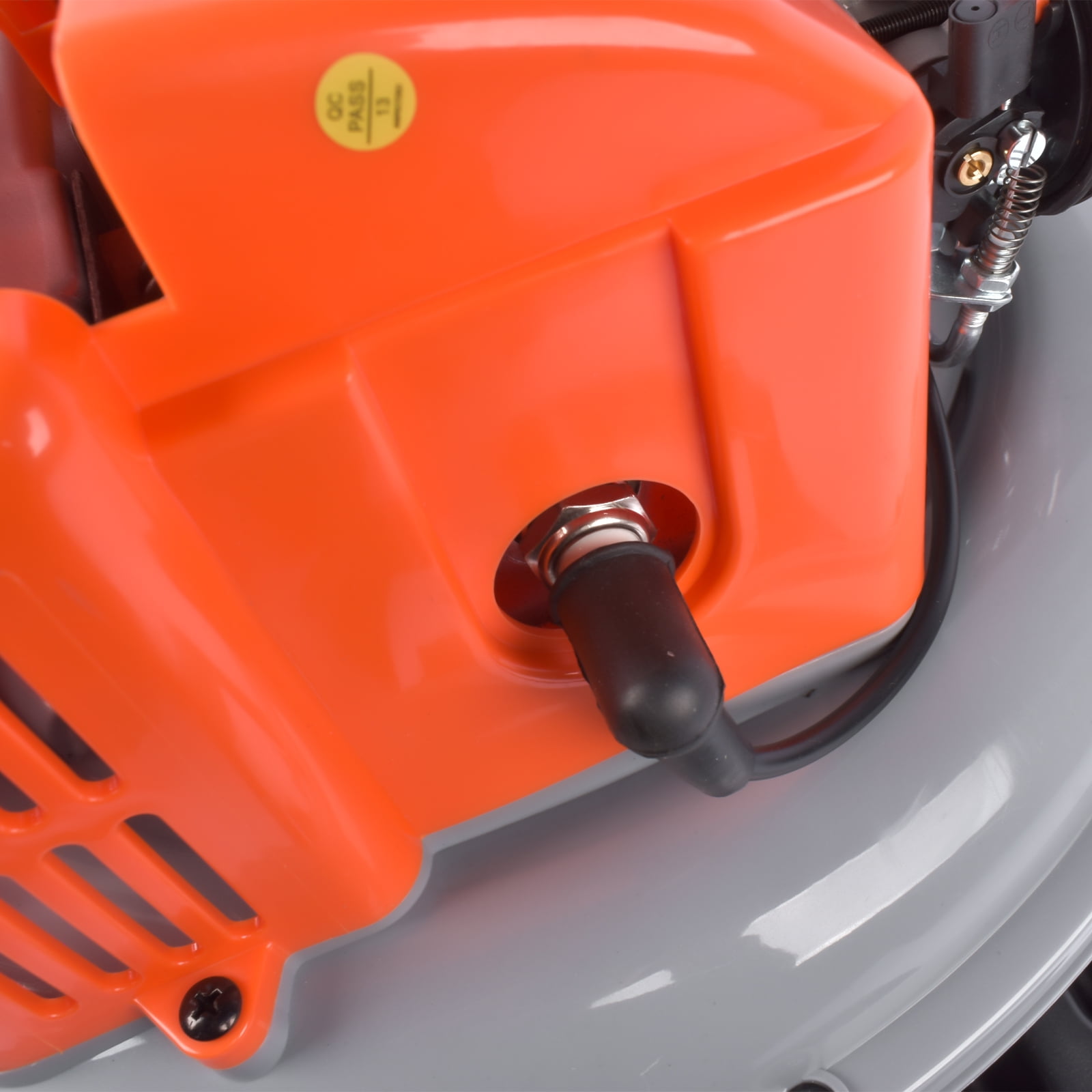 NEWZQ 63CC 2-Stroke Backpack Leaf Blower 1.8L Capacity 2700W Powerful Grass Blower