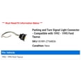 thumbnail image 2 of Parking and Turn Signal Light Connector - Compatible with 1992 - 1995 Ford Taurus 1993 1994, 2 of 2