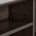 thumbnail image 4 of Your Zone Easy to Assemble Storage Bed with Bookcase Headboard, Twin, Espresso Finish, 4 of 8