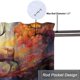 thumbnail image 5 of Cenefas para cortinas de ventana con diseño de ciervos, animales, bosque, vida silvestre, otoño, caza, jungla, rústicas, con bolsillo para varilla, para dormitorio, sala de estar, comedor, 54 x 18, 5 of 6