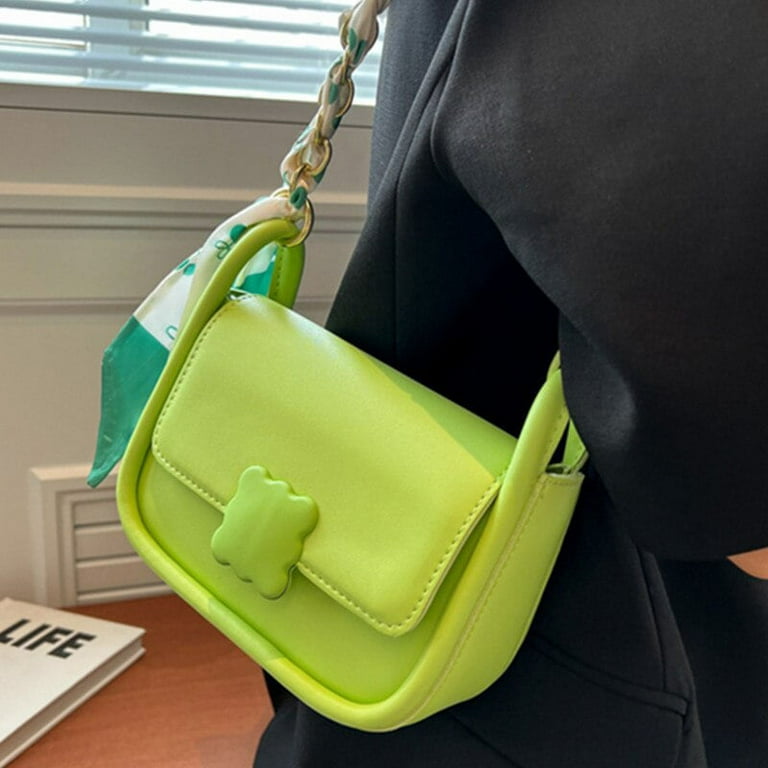 Small crossbody bag - Bright green - Ladies