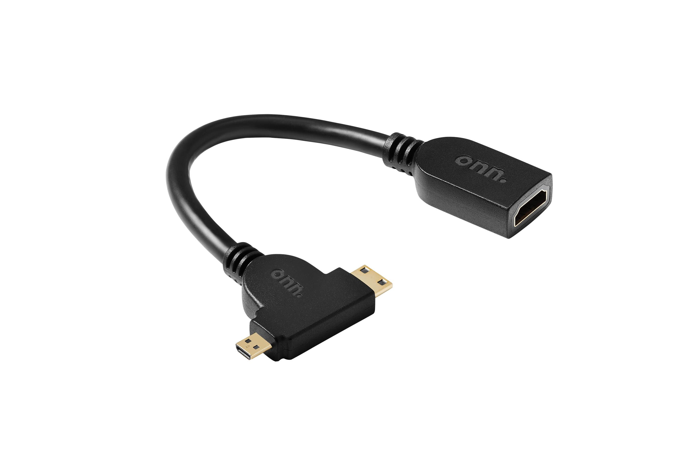 Skadelig kuffert sandsynlighed onn. Mini and Micro HDMI to HDMI Adapter - Walmart.com