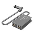 thumbnail image 2 of Adaptador Ethernet Satelital, Baja Latencia Safe 2 RJ45 Adaptador Ethernet Satelital 1 Gbps Estable Para V2, 2 of 7