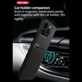 thumbnail image 3 of SaniMore for iPhone 14 Case (6.1 inch 2022), PU Leather Magnetic Case Built-in Car Mount Shock Absorption TPU Rubber Luxury Hybrid Cover for iPhone 14 5G, Black, 3 of 8