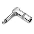 thumbnail image 1 of Conector de adaptador de audio en forma de micrófono Mono de MICO Reemplazo de piezas Suministros de equipo de cuerdas Accesorios de instrumentos musicales 6.35mm Jack Yuarrent  OD003732-01, 1 of 7