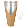 thumbnail image 3 of 5 Pieces Flower Bouquet Box Floral Arrangement Holder Gift Packaging with Waterproof Liner for DIY Craft Projects, 3 of 9