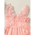 thumbnail image 4 of GXFC Toddler Girls Slip A-line Dress Kids Girls Solid Sleeveless Tulle Princess Dress Children Girls Summer Mesh One-Piece Dress 6M-4T, 4 of 8