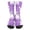 01Light Purple, variant on Unisex Adult Novelty Crew Socks Halloween Gifts Casual Funny Crazy Dress Socks For Women Men