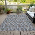 thumbnail image 6 of Addison Rugs Chantille Indoor/Outdoor Traditional Diamond Blue Washable Rectangle Rug, 10' x 14', 6 of 6