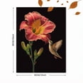 thumbnail image 3 of Hummingbird and Lily Flower Canvas Print, Wall Decor for Living Room Bedroom Office Dining Room Hallway, 3 of 8