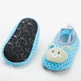 thumbnail image 4 of Penkiiy Spring Summer Baby Socks Floor Socks Anti-skid Cool Insulation Indoor Soft Soled Shoes Socks Smart Step First Walkers Shoes 3-4 Years Blue 2023 Summer Deal, 4 of 6