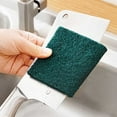 thumbnail image 4 of LPSSTORE Scrubbing Sponge with Sand for Pots & Pans Kitchen Cleaning Tool Dishwashing Scrub Pad Purpose Abrasive Sponge, 4 of 8