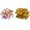 B, variante sur MERIGLARE Pierres Précieuses de Pirate avec Pièces d'Or en Plastique Ensemble de Fête de Pirate Ensemble de Jouets - A, 3,5 cm A