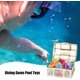 thumbnail image 3 of Gems for Kids, Colorful Jewelry Set with Treasure Box # Summer Underwater Acrylic Gems Set Birthday Party Decoration, 3 of 6