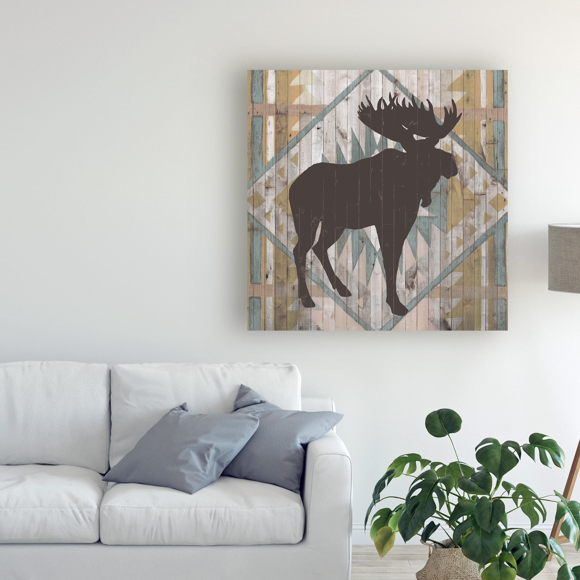 Trademark Fine Art 'Southwest Lodge Animals IV' Canvas Art by Vision Studio