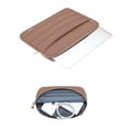 thumbnail image 3 of Funda para Laptop MOSISO 16" de Poliéster Acolchada Mocha, 3 of 8