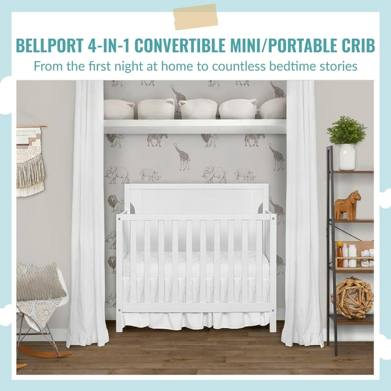 Portable sales convertible crib