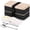 Black, variant on Original Bento Box Lunch Box Japanese Style 2 Layer Food Containers with Utensils Spoon and Fork Bundle Divider Salad Box for Men Women (Black)