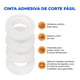 thumbnail image 3 of Cinta Adhesiva Jands Diurex Transparente 18mm x 33m Grosor Premium Paquete de 10, 3 of 6