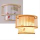 thumbnail image 3 of For Pendant Light E27 Chinese Wood Weaving Retro Zen Hanging Modern Ceiling Lamp, 3 of 5