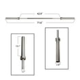 thumbnail image 6 of Everyday Essentials 2 In. Olympic Weightlifting Barbell, 6 Ft., 700 Lb. Capacity, 6 of 8