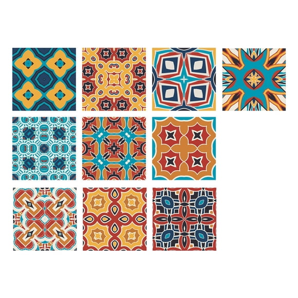 TIELUTT 10pc Peel and Stick Ceramic Tile Paste 3D Lattice Ceramic Tile Paste Little Girl Bedroom Decorations Custom Wall Sticker Home Wall Stencils Cute Stuff for Lockers Baby Wall Stickers for Girl