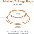 thumbnail image 2 of Comedero para perro (Acier Inoxydable, 2 Comederos), Platado, 2 of 6