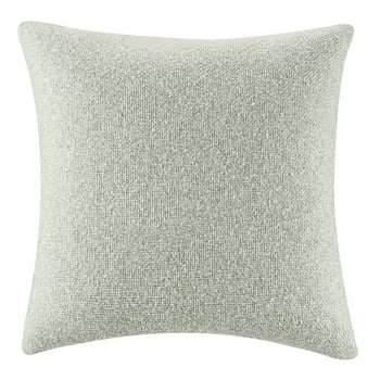 Beautiful Decorative Boucle Pillow, Sage Green, 20 x 20 inches, by Drew Barrymore