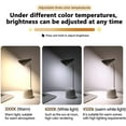 thumbnail image 3 of Desk Lamp LED, Desk Lamps with 3 Lighting Modes and Stepless Dimming, Desk Light 360 ° Flexible Gooseneck with Pen Holder & Mobile Phone Stand for Reading Kids Dorm, 3 of 6