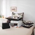 thumbnail image 6 of Castle Fairy Safari Deer Bear Boy Girl Bedding Comforter Set 7pcs,Bohemian Tribal Aztec Queen Bedding Sets Super Cozy,Vintage Rusitc Cabin Queen Sheet Sets,Lightweight Room Decor,Reversible, 6 of 8