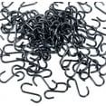 thumbnail image 7 of Triani 100Pcs Small S Hooks for Hanging 0.55" Metal S Shaped Hooks with Storage Box S Ornament Hooks for DIY Crafts Jewelry Key Chain Tags(Black), 7 of 7