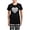 With Checker Pant, variant on CafePress - Women's Dark Pajamas - Women's Short Sleeve Print T-Shirt and Pants Dark Cotton Pajama Set
