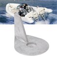 thumbnail image 4 of 822157T2, Boat Motor Trim Tab Anode Outboard Trim Tab Anode Rustproof High Strength  For 2 4 Stroke Engines, 4 of 8