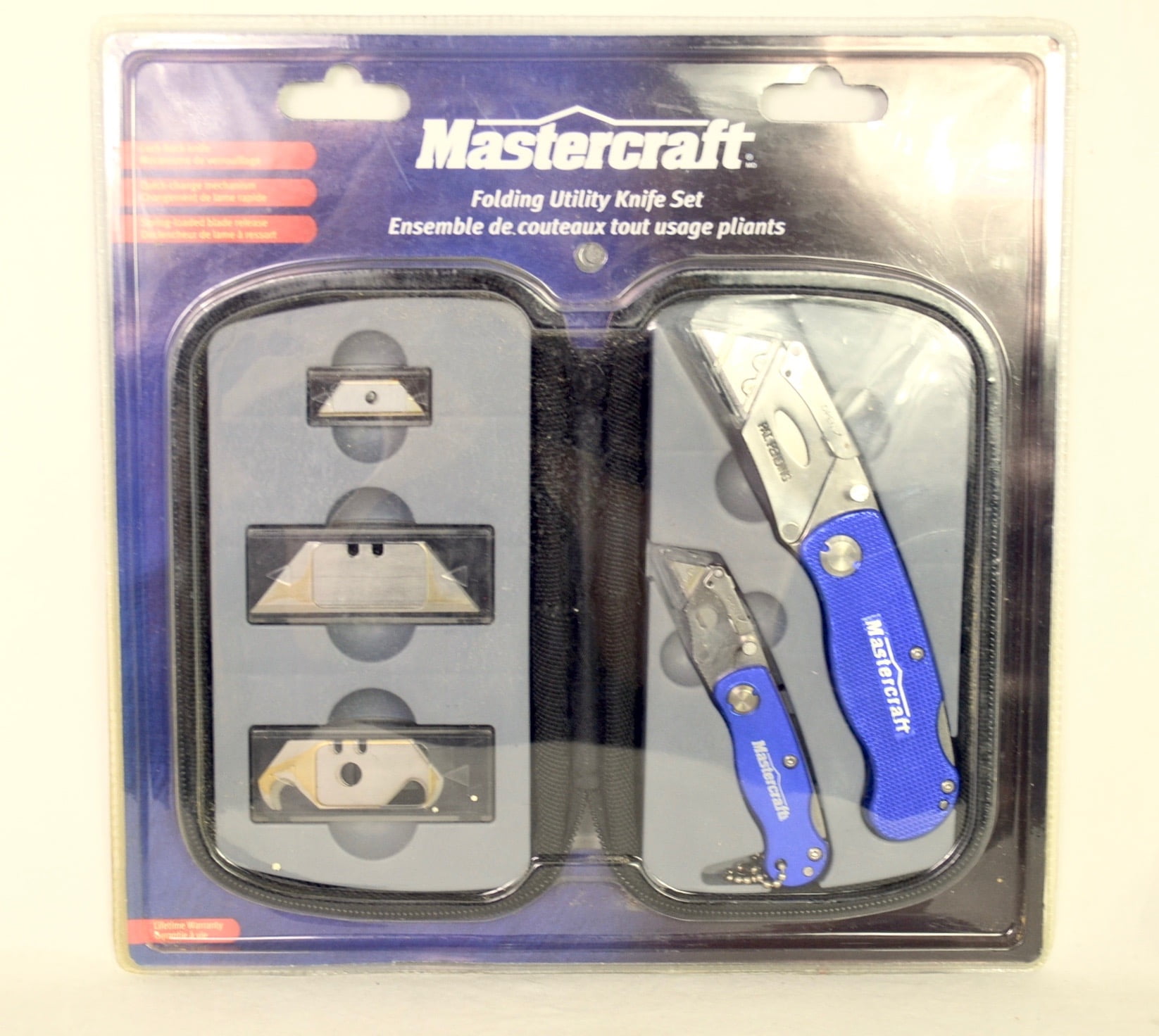 Mastercraft 17Piece Folding Utility Knife Set Walmart Canada