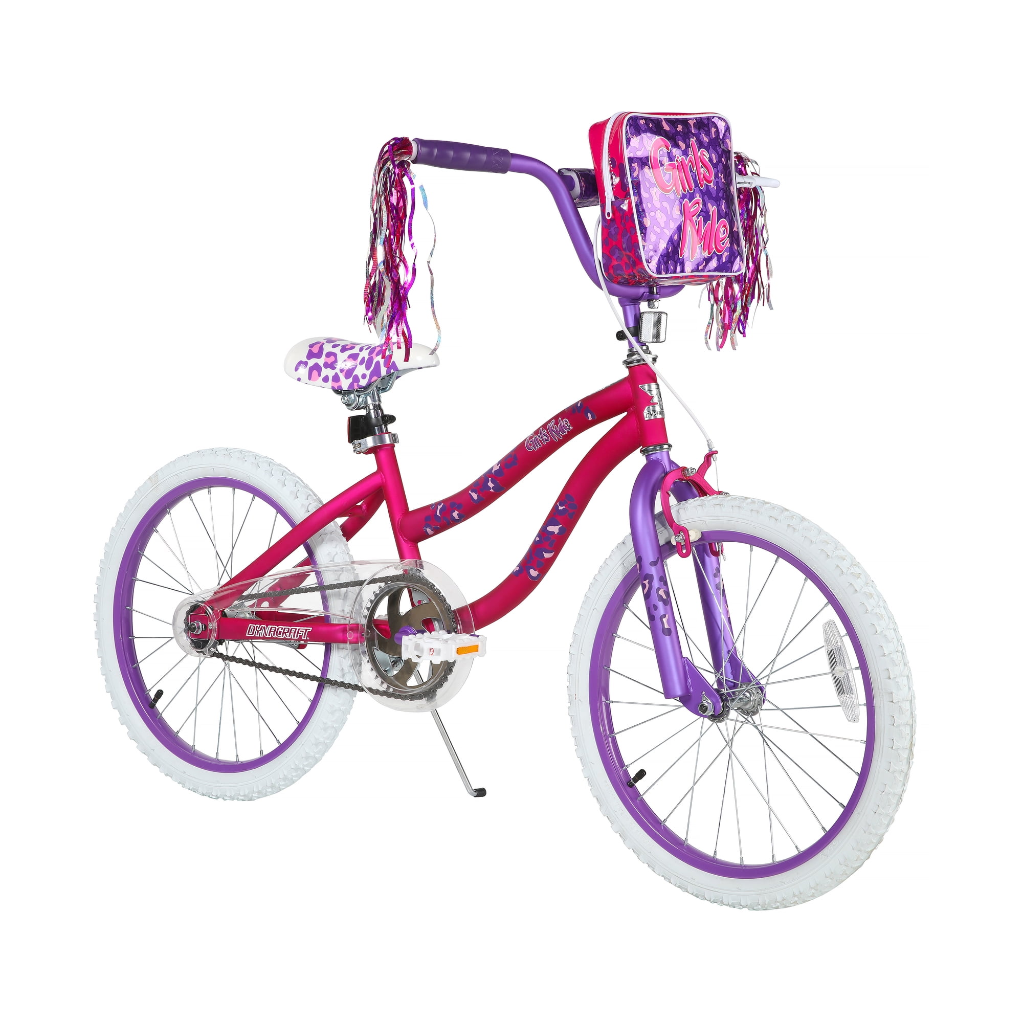 Dynacraft Girls Rule 20-Inch BMX Bike for Kids Aged 7-14 Years, 1 Count