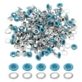 thumbnail image 1 of Uxcell 110 Pcs Ojetes con Arandelas 1/8" Kit de Grommets Azul, 1 of 7