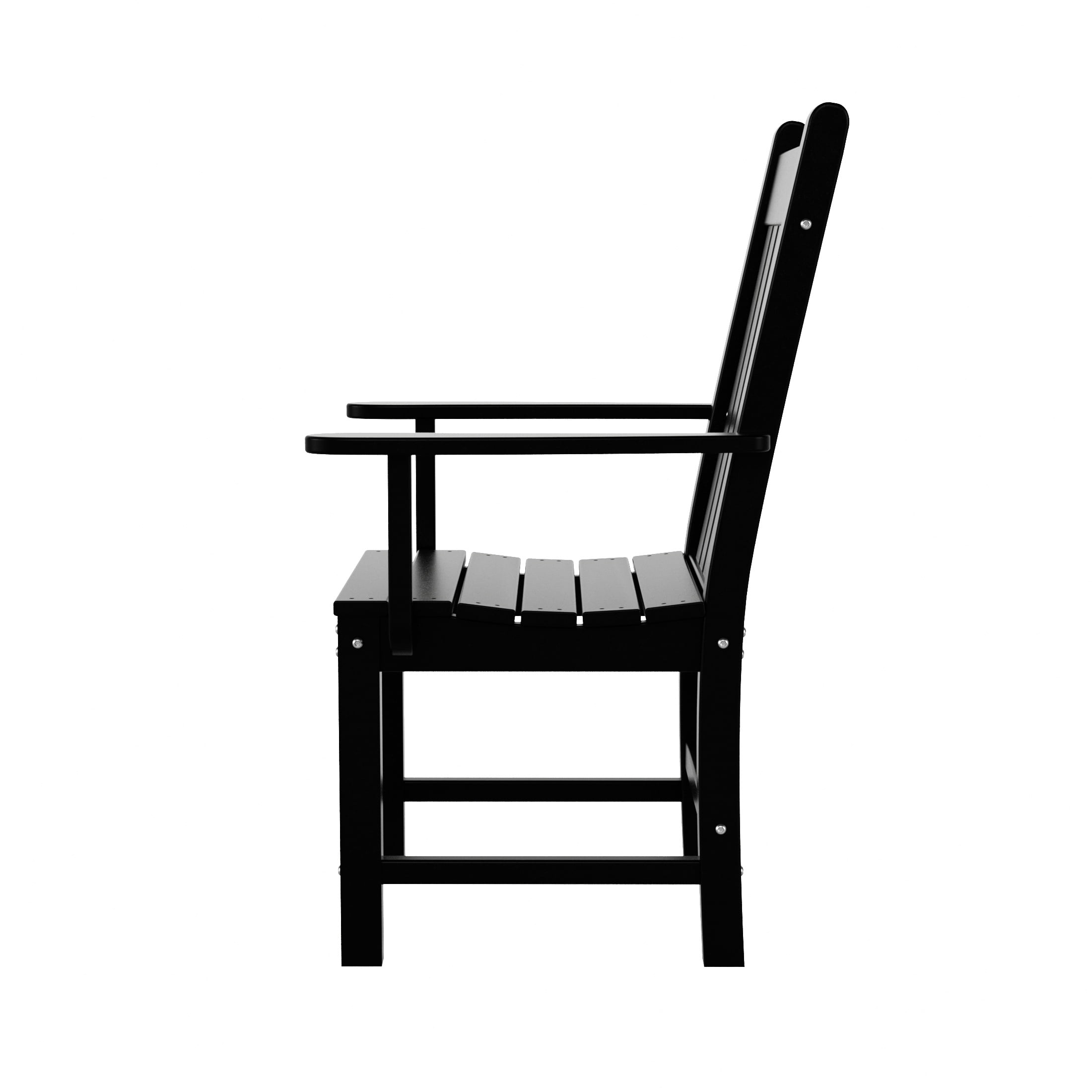 Westin Outdoor Laguna Patio Dining Armchair,Black