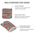 thumbnail image 6 of Colorful Vintage Seamless Pattern with Floral And Mandala Elements Oven Gloves And Pots Stand Set Oven Gloves And Pot Racks Pot Racks And Oven Gloves Set, 6 of 9